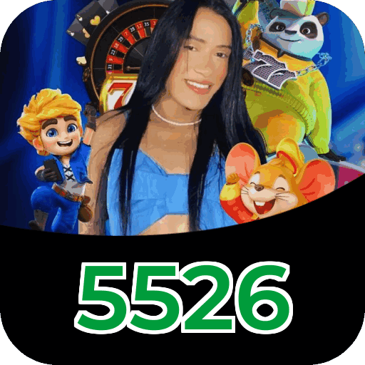 Plataforma 5526 mostrando interface moderna, jogos certificados e recursos de segurança licenciados